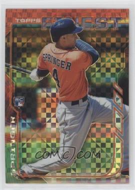 2014 Topps Finest - [Base] - X-Fractor #39 - George Springer