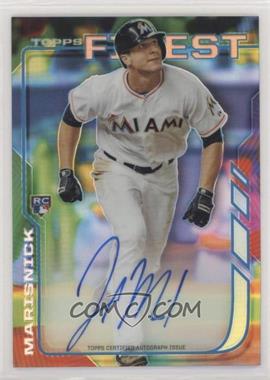 2014 Topps Finest - Rookie Autographs - Refractor #RA-JMA - Jake Marisnick