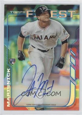 2014 Topps Finest - Rookie Autographs - Refractor #RA-JMA - Jake Marisnick