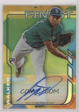 2014 Topps Finest - Rookie Autographs - Refractor #RA-TW - Taijuan Walker