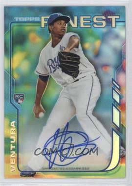 2014 Topps Finest - Rookie Autographs - Refractor #RA-YV - Yordano Ventura