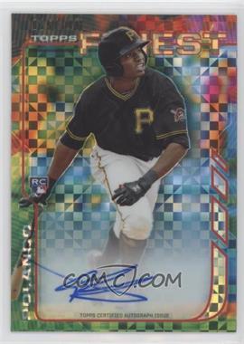 2014 Topps Finest - Rookie Autographs - X-Fractor #RA-GP - Gregory Polanco /149