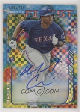 2014 Topps Finest - Rookie Autographs - X-Fractor #RA-MC - Michael Choice /149