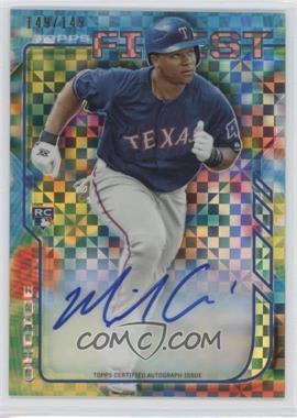 2014 Topps Finest - Rookie Autographs - X-Fractor #RA-MC - Michael Choice /149