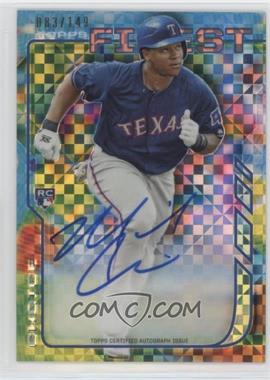 2014 Topps Finest - Rookie Autographs - X-Fractor #RA-MC - Michael Choice /149