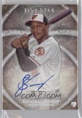 2014 Topps Five Star - Autographs - Rainbow #FSA-JSC - Jonathan Schoop /25