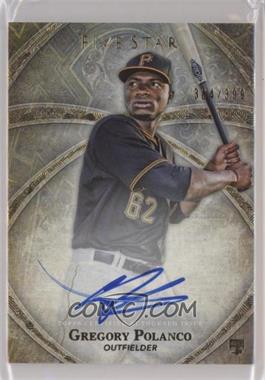 2014 Topps Five Star - Autographs #FSA-GP - Gregory Polanco /399