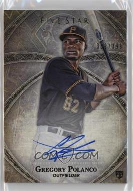 2014 Topps Five Star - Autographs #FSA-GP - Gregory Polanco /399