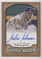 Julio Teheran #/25