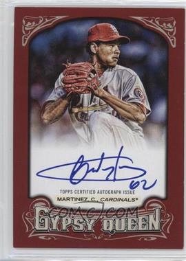 2014 Topps Gypsy Queen - Autographs - Red #GQA-CM - Carlos Martinez /49 [Noted]