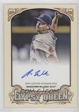 2014 Topps Gypsy Queen - Autographs #GQA-AW - Allen Webster