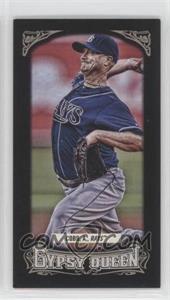 2014 Topps Gypsy Queen - [Base] - Mini Black #274 - Alex Cobb /199