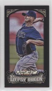 2014 Topps Gypsy Queen - [Base] - Mini Black #274 - Alex Cobb /199