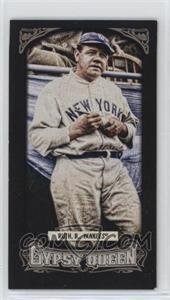 2014 Topps Gypsy Queen - [Base] - Mini Black #301 - Babe Ruth (Signing Autograph) /199