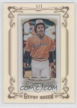 2014 Topps Gypsy Queen - [Base] - Mini Clear Framed #295 - Eddie Murray /1