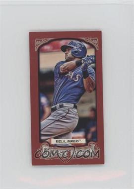 2014 Topps Gypsy Queen - [Base] - Mini Red #282 - Alex Rios /99