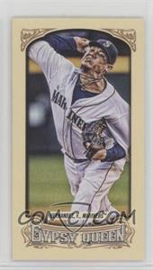 2014 Topps Gypsy Queen - [Base] - Mini #123.3 - Mini Image Variation - Felix Hernandez (White Jersey)