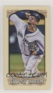 2014 Topps Gypsy Queen - [Base] - Mini #123.3 - Mini Image Variation - Felix Hernandez (White Jersey)