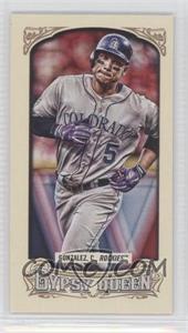 2014 Topps Gypsy Queen - [Base] - Mini #207.1 - Carlos Gonzalez (Running)