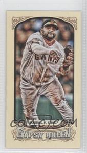 2014 Topps Gypsy Queen - [Base] - Mini #232.3 - Mini Image Variation - Pablo Sandoval (Fielding)