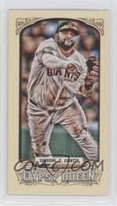 2014 Topps Gypsy Queen - [Base] - Mini #232.3 - Mini Image Variation - Pablo Sandoval (Fielding)