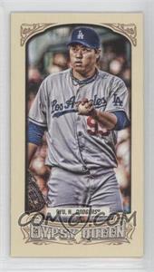 2014 Topps Gypsy Queen - [Base] - Mini #314.3 - Mini Image Variation - Hyun-Jin Ryu (Ball Visible)