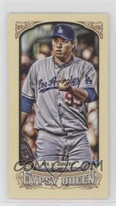 2014 Topps Gypsy Queen - [Base] - Mini #314.3 - Mini Image Variation - Hyun-Jin Ryu (Ball Visible)