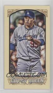 2014 Topps Gypsy Queen - [Base] - Mini #314.3 - Mini Image Variation - Hyun-Jin Ryu (Ball Visible)