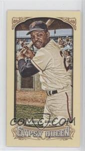 2014 Topps Gypsy Queen - [Base] - Mini #328.3 - Mini Image Variation - Willie Mays (Batting Stance)