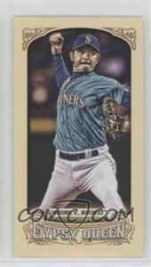 2014 Topps Gypsy Queen - [Base] - Mini #67.3 - Mini Image Variation - Hisashi Iwakuma (Teal Jersey)