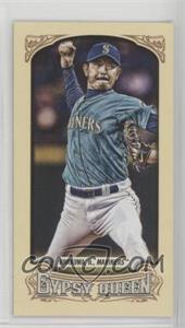 2014 Topps Gypsy Queen - [Base] - Mini #67.3 - Mini Image Variation - Hisashi Iwakuma (Teal Jersey)