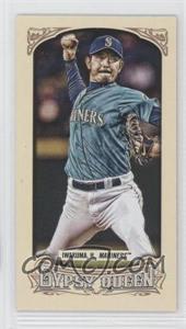 2014 Topps Gypsy Queen - [Base] - Mini #67.3 - Mini Image Variation - Hisashi Iwakuma (Teal Jersey)