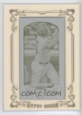 2014 Topps Gypsy Queen - [Base] - Printing Plate Mini Yellow #288 - Chris Carter /1