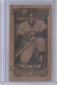 2014 Topps Gypsy Queen - [Base] - Wood Mini #328 - Willie Mays /5