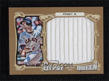 2014 Topps Gypsy Queen - Jumbo Swatch Relics - Gold #GJR-BP - Buster Posey /10