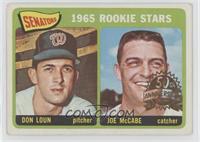 1965 Rookie Stars - Don Loun, Joe McCabe [Good to VG‑EX]