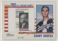 Sandy Koufax #/50