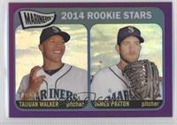 Rookie Stars - Taijuan Walker, James Paxton