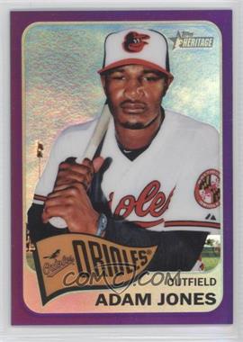 2014 Topps Heritage - [Base] - Chrome Purple Refractor #THC-78 - Adam Jones