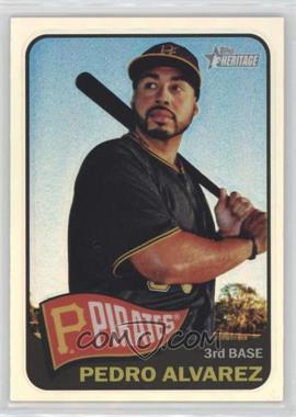 2014 Topps Heritage - [Base] - Chrome Refractor #THC-434 - Pedro Alvarez /565