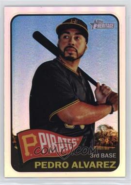 2014 Topps Heritage - [Base] - Chrome Refractor #THC-434 - Pedro Alvarez /565 [EX to NM]