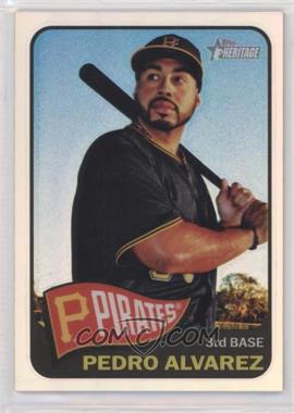 2014 Topps Heritage - [Base] - Chrome Refractor #THC-434 - Pedro Alvarez /565