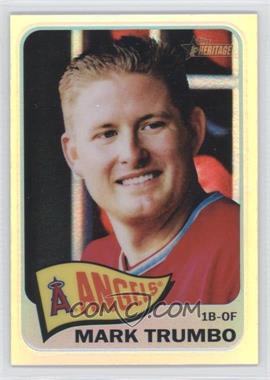 2014 Topps Heritage - [Base] - Chrome Refractor #THC-442.3 - Mark Trumbo /565