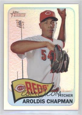 2014 Topps Heritage - [Base] - Chrome Refractor #THC-60 - Aroldis Chapman /565