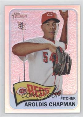 2014 Topps Heritage - [Base] - Chrome Refractor #THC-60 - Aroldis Chapman /565