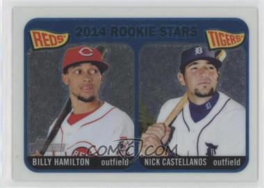 2014 Topps Heritage - [Base] - Chrome #243 - Rookie Stars - Billy Hamilton, Nick Castellanos /999