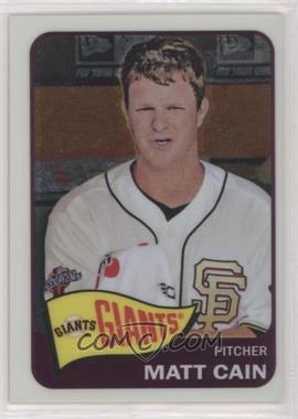 2014 Topps Heritage - [Base] - Chrome #THC-50 - Matt Cain /999