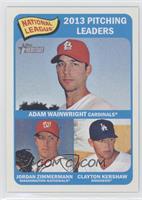 League Leaders - Adam Wainwright, Jordan Zimmermann, Clayton Kershaw