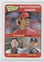 League Leaders - Yu Darvish, Max Scherzer, Chris Sale
