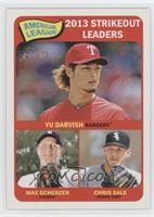 League Leaders - Yu Darvish, Max Scherzer, Chris Sale